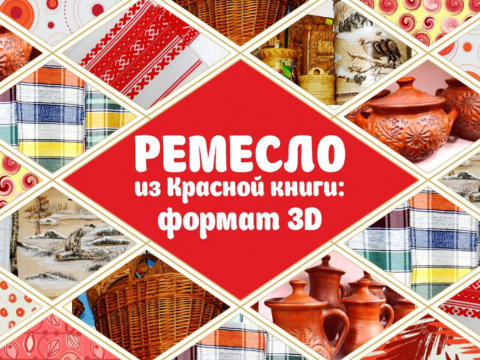 Мероприятия в рамках проекта «Ремесло из Красной книги: формат 3D»