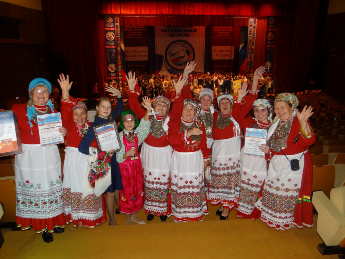 Ансамбль «Золотая осень» получил гран-при на фестивале в г.Москве